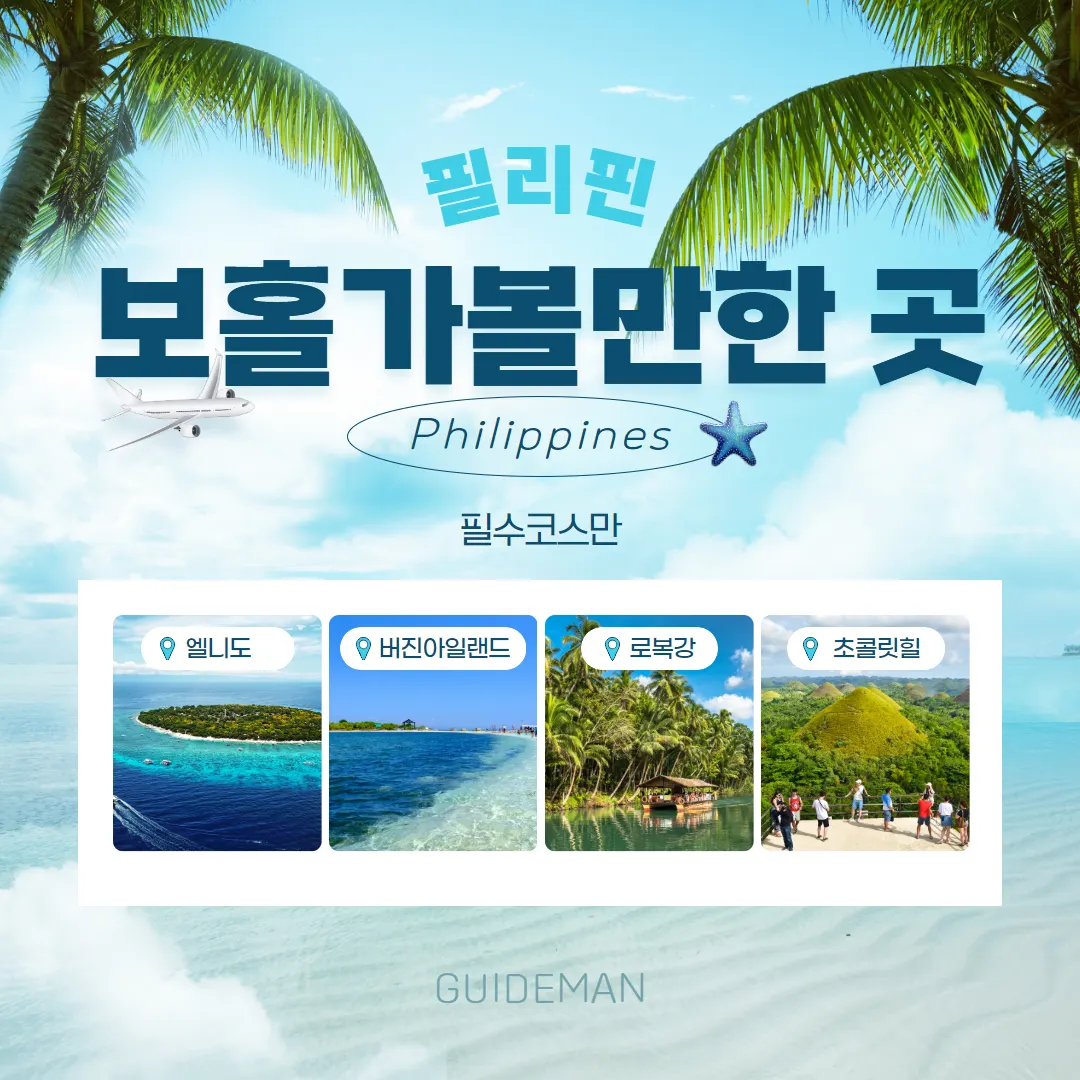 필리핀 보홀 가볼만한곳 중 필수코스만