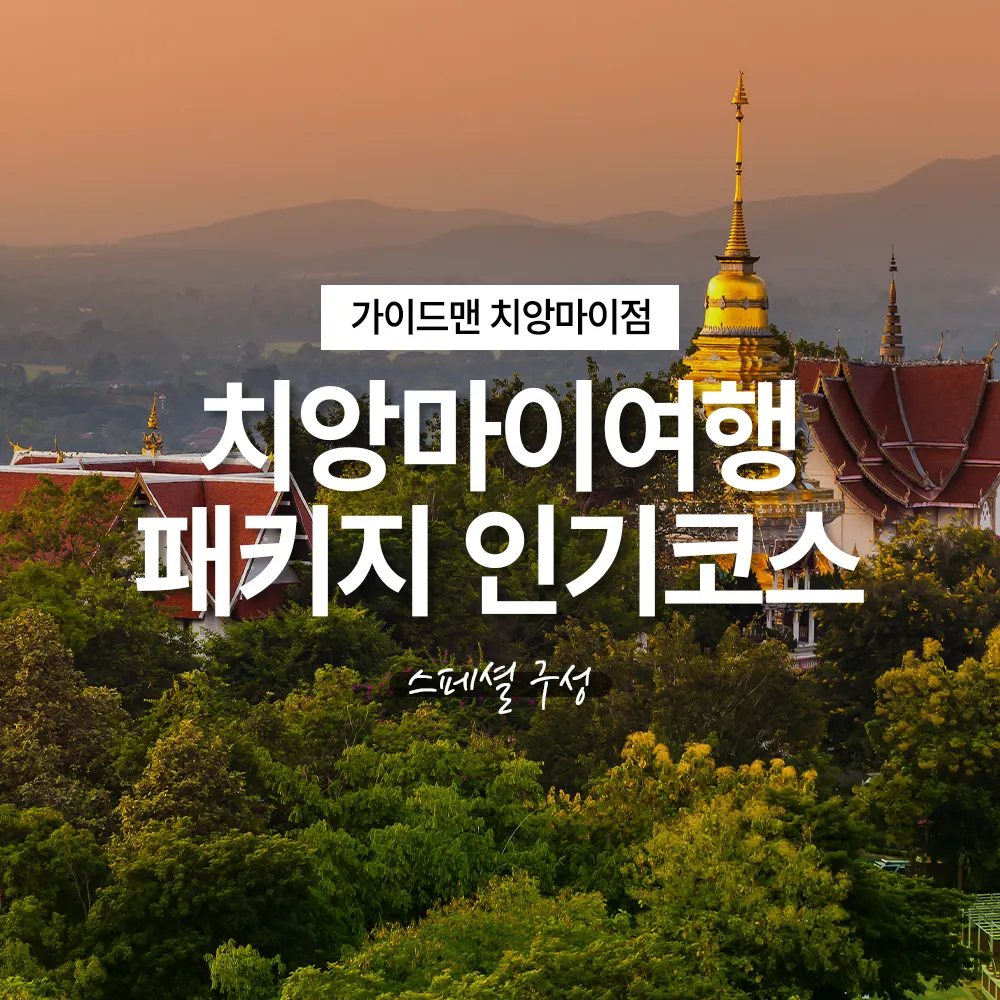 치앙마이여행 전통마사지 도이수텝 패키지 인기코스